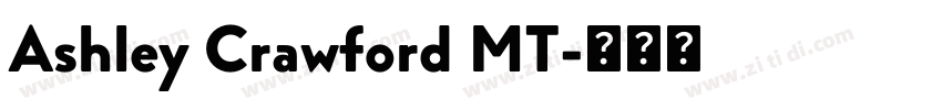 Ashley Crawford MT字体转换 Ashley Crawford MT字体转换